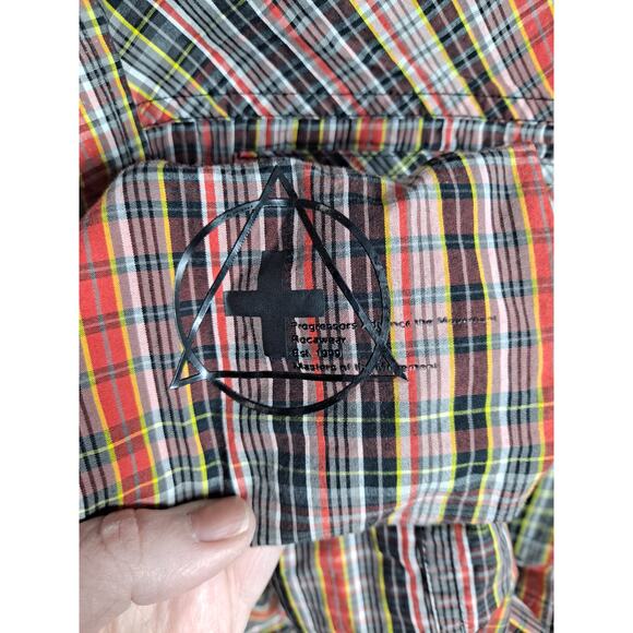 Rocawear Men's Cotton Plaid Flannel Long Sleeve Button-Down‎ Shirt Size 2XL - Picture 7 of 7